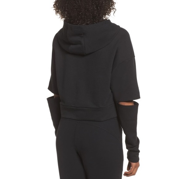 NWT Alo Yoga Peak Long Sleeve Pullover Crop Hoodie - Picture 2 of 4